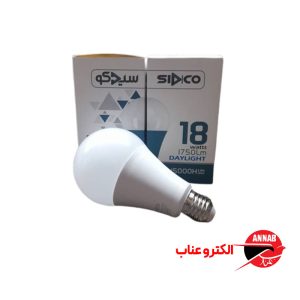 لامپ حبابی کم مصرف ۱۸ وات